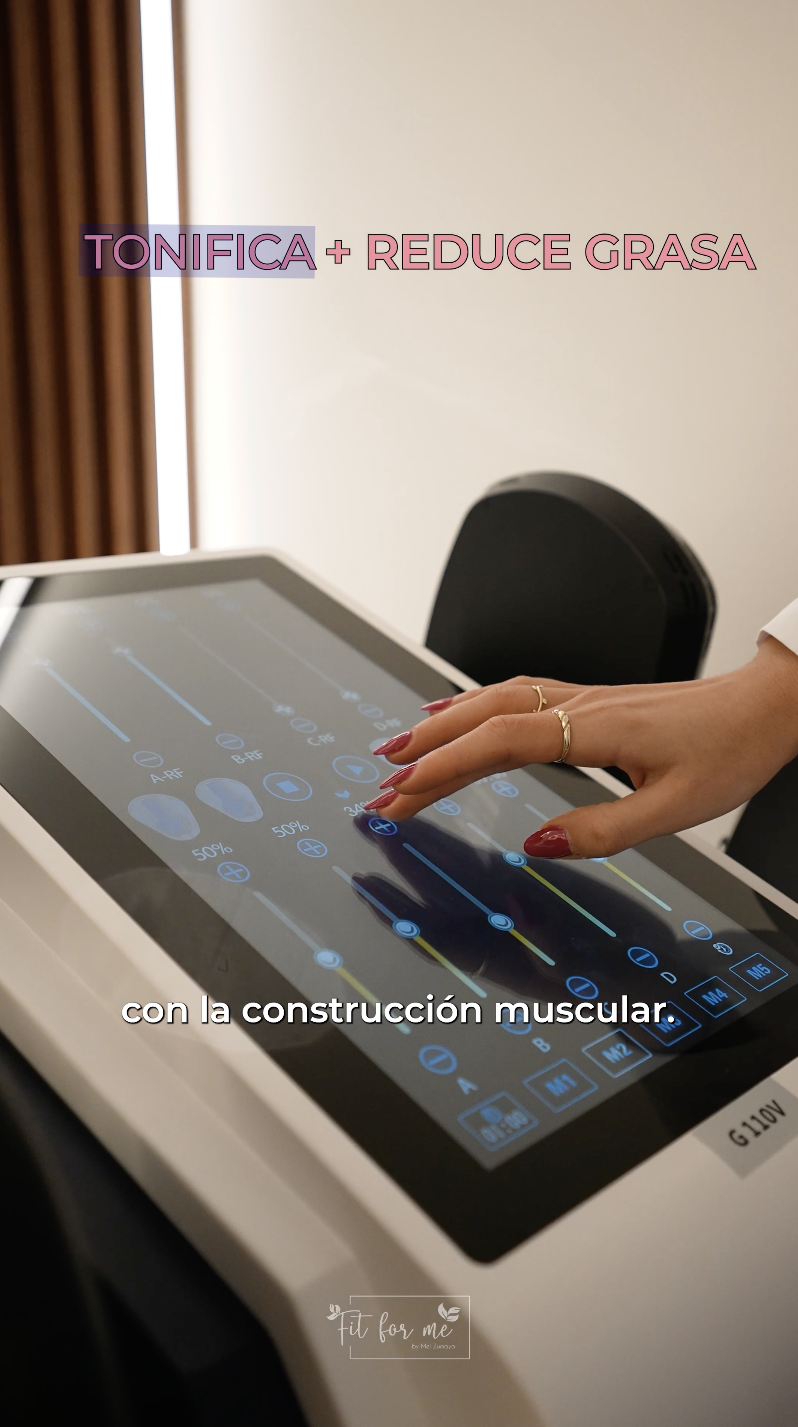 Máquina HIFEM + Radiofrecuencia FitForMe
