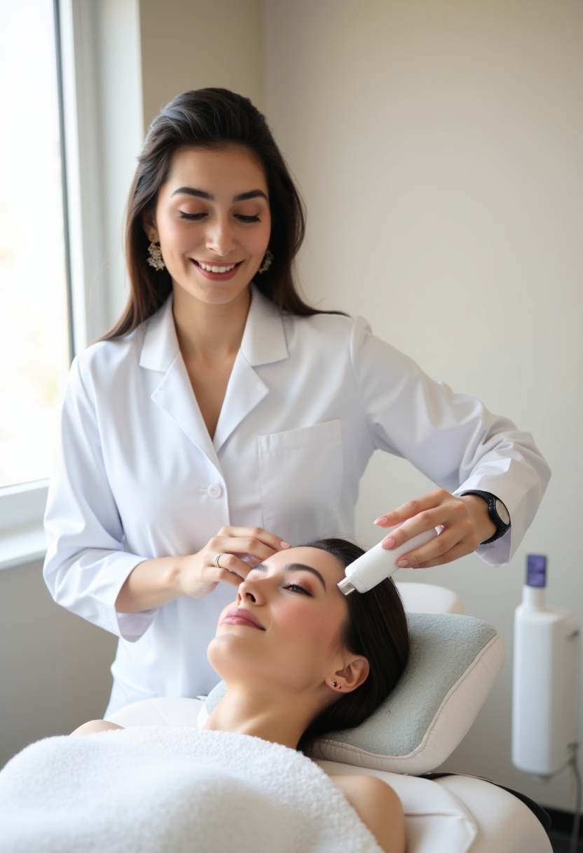 HIFU para lifting de cejas y frente